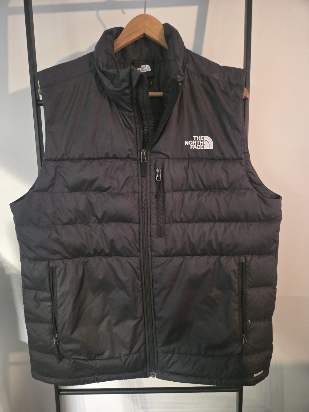 The North Face Men’s Black Quilted Insulated Vest